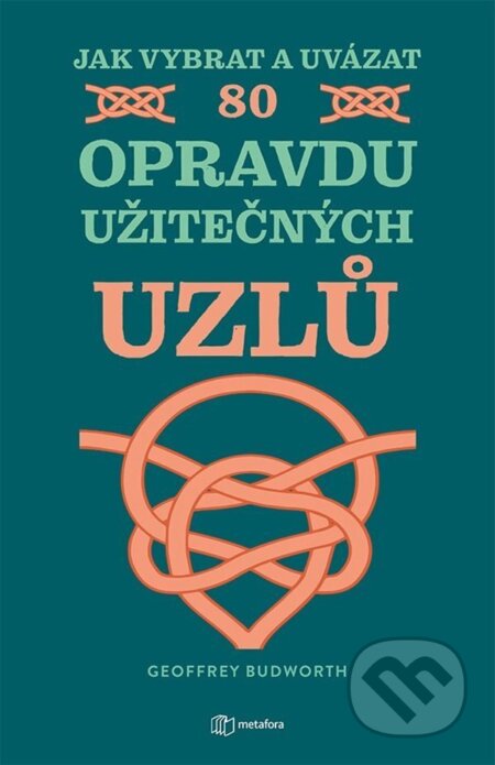 Kniha: Jak vybrat a uvázat 80 opravdu užitečných uzlů (Geoffrey Budworth). Metafora, 2025 Kniha: Jak vybrat a uvázat 80 opravdu užitečných uzlů (Geoffrey Budworth). Metafora, 2025