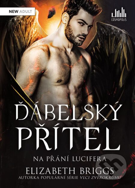 Kniha: Ďábelský přítel – Na přání Lucifera (Elizabeth Briggs). Cosmopolis, 2025 Kniha: Ďábelský přítel – Na přání Lucifera (Elizabeth Briggs). Cosmopolis, 2025