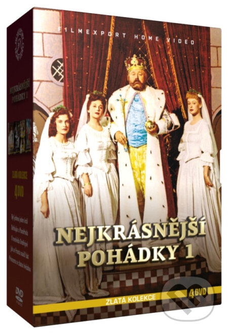 Film: Nejkrásnější pohádky 1 - Zlatá kolekce (Filmexport Home Video) (DVD). Filmexport Home Video, 1959 Film: Nejkrásnější pohádky 1 - Zlatá kolekce (Filmexport Home Video) (DVD). Filmexport Home Video, 1959