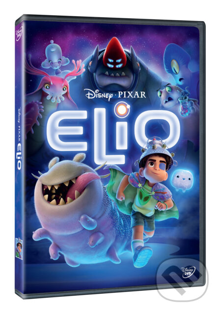 Film: Elio (Adrian Molina, Madeline Sharafian a Domee Shi) (DVD). Magicbox, 2025 Film: Elio (Adrian Molina, Madeline Sharafian a Domee Shi) (DVD). Magicbox, 2025