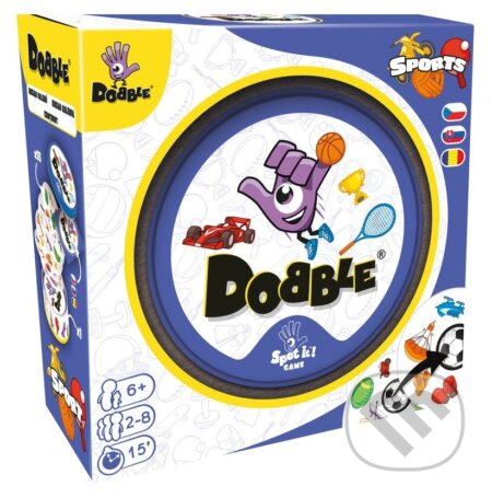 Spoločenská hra: Dobble sport (Asmodee Czech Republic). Asmodee Czech Republic, 2026 Spoločenská hra: Dobble sport (Asmodee Czech Republic). Asmodee Czech Republic, 2026