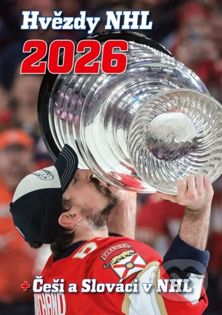Kniha: Hvězdy NHL 2026 (Jan Velart, Dan Hübsch, Patrik Czepiec a Miroslav Votava). Alicanto, 2025 Kniha: Hvězdy NHL 2026 (Jan Velart, Dan Hübsch, Patrik Czepiec a Miroslav Votava). Alicanto, 2025