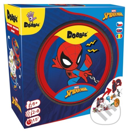 Spoločenská hra: Dobble Spiderman (Asmodee Czech Republic). Asmodee Czech Republic, 2026 Spoločenská hra: Dobble Spiderman (Asmodee Czech Republic). Asmodee Czech Republic, 2026