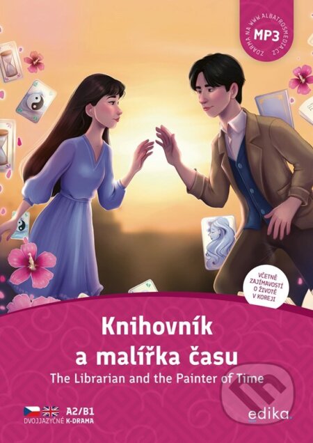 Kniha: Knihovník a malířka času A2/B1 (Martina Šimůnková). Edika, 2025 Kniha: Knihovník a malířka času A2/B1 (Martina Šimůnková). Edika, 2025