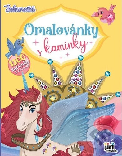 Kniha: Omalovánky s kamínky: Jednorožci (Jiří Models). Jiří Models, 2025 Kniha: Omalovánky s kamínky: Jednorožci (Jiří Models). Jiří Models, 2025