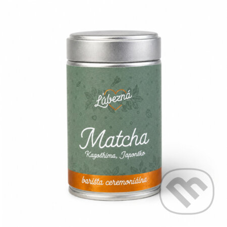 Kávy a čaje: Ľúbezná Matcha Barista ceremoniálna Yabukita - Kagoshima 80g (Ľúbezná káva). Ľúbezná káva Kávy a čaje: Ľúbezná Matcha Barista ceremoniálna Yabukita - Kagoshima 80g (Ľúbezná káva). Ľúbezná káva