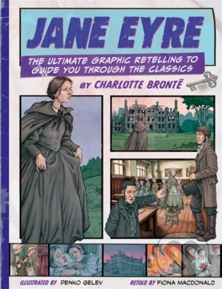 Kniha: Classic Comics: Jane Eyre (Fiona MacDonald). Bonnier Books, 2025 Kniha: Classic Comics: Jane Eyre (Fiona MacDonald). Bonnier Books, 2025
