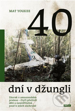 Kniha: 40 dní v džungli (Mat Youkee). Práh, 2025 Kniha: 40 dní v džungli (Mat Youkee). Práh, 2025