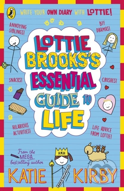 Kniha: Lottie Brooks’s Essential Guide to Life (Katie Kirby). Puffin Books, 2024 Kniha: Lottie Brooks’s Essential Guide to Life (Katie Kirby). Puffin Books, 2024