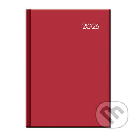Manager diár FALCON 2026 (červený) (Spektrum grafik). Spektrum grafik, 2025 Manager diár FALCON 2026 (červený) (Spektrum grafik). Spektrum grafik, 2025