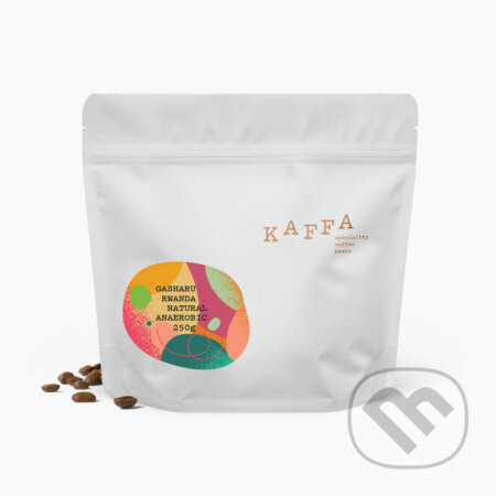Kávy a čaje: KAFFA RWANDA GASHARU (zrnková) (KAFFA). KAFFA, 2025 Kávy a čaje: KAFFA RWANDA GASHARU (zrnková) (KAFFA). KAFFA, 2025