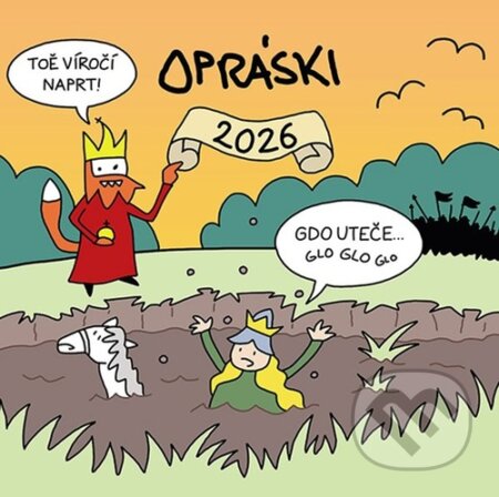 Nástěnný kalendář Opráski 2026 (jaz). Grada, 2025 Nástěnný kalendář Opráski 2026 (jaz). Grada, 2025