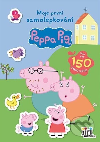 Kniha: Moje první samolepkování: Prasátko Peppa (Jiří Models). Jiří Models, 2025 Kniha: Moje první samolepkování: Prasátko Peppa (Jiří Models). Jiří Models, 2025