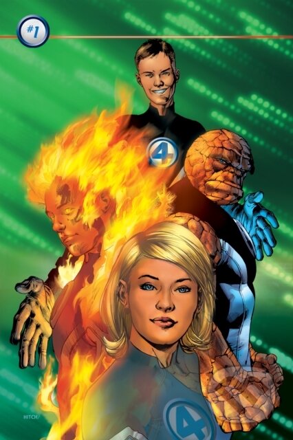 Kniha: Ultimate Fantastic Four Epic Collection: The Fantastic (Brian Michael Bendis, Warren Ellis a Mark Millar). Marvel, 2025 Kniha: Ultimate Fantastic Four Epic Collection: The Fantastic (Brian Michael Bendis, Warren Ellis a Mark Millar). Marvel, 2025