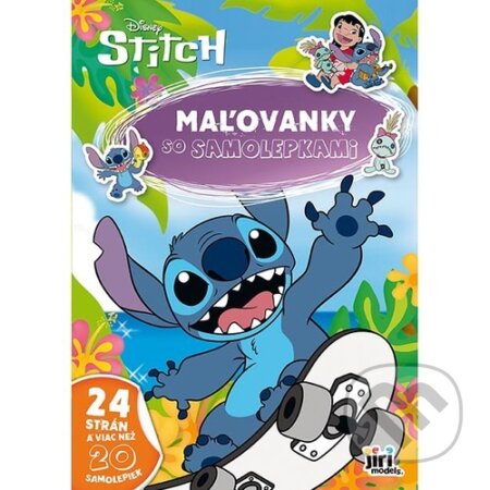 Kniha: Maľovanky A4 so samolepkami Stitch (Jiri Models SK). Jiri Models SK, 2025 Kniha: Maľovanky A4 so samolepkami Stitch (Jiri Models SK). Jiri Models SK, 2025
