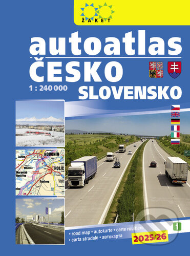 Kniha: Autoatlas Česko / Slovensko 2025/26 (Žaket). Žaket, 2025 Kniha: Autoatlas Česko / Slovensko 2025/26 (Žaket). Žaket, 2025