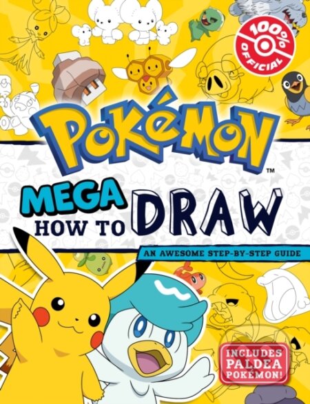 Kniha: Pokemon: Mega How to Draw (Pokemon). HarperCollins Publishers, 2025 Kniha: Pokemon: Mega How to Draw (Pokemon). HarperCollins Publishers, 2025