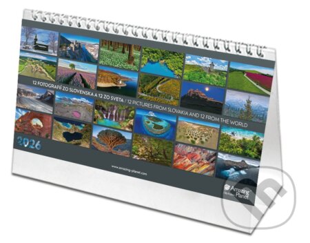 Stolový kalendár Amazing Planet 2026 (Filip Kulisev). Amazing Planet, 2025 Stolový kalendár Amazing Planet 2026 (Filip Kulisev). Amazing Planet, 2025