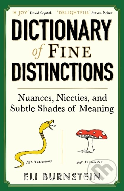 Kniha: Dictionary of Fine Distinctions (Eli Burnstein). Profile Books, 2025 Kniha: Dictionary of Fine Distinctions (Eli Burnstein). Profile Books, 2025