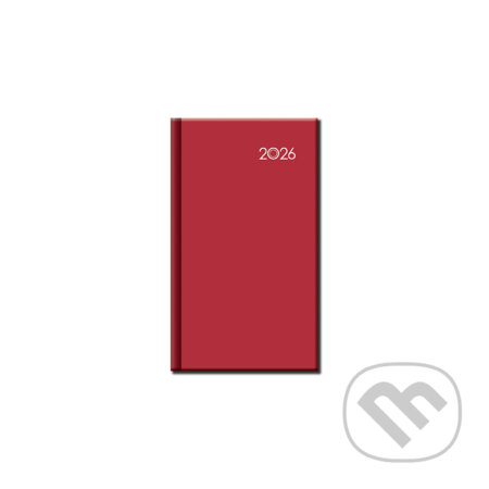 Mini diár FALCON 2026 (červený) (Spektrum grafik). Spektrum grafik, 2025 Mini diár FALCON 2026 (červený) (Spektrum grafik). Spektrum grafik, 2025
