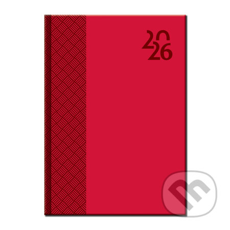 Manager diár VENETIA 2026 (červený) (Spektrum grafik). Spektrum grafik, 2025 Manager diár VENETIA 2026 (červený) (Spektrum grafik). Spektrum grafik, 2025