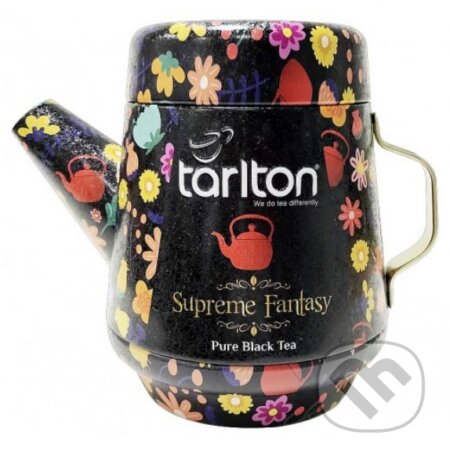 Kávy a čaje: TARLTON Tea Pot Supreme Fantasy 100 g (Bio - Racio). Bio - Racio, 2025 Kávy a čaje: TARLTON Tea Pot Supreme Fantasy 100 g (Bio - Racio). Bio - Racio, 2025