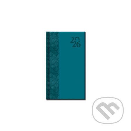 Mini diár VENETIA 2026 (tyrkysový) (Spektrum grafik). Spektrum grafik, 2025 Mini diár VENETIA 2026 (tyrkysový) (Spektrum grafik). Spektrum grafik, 2025