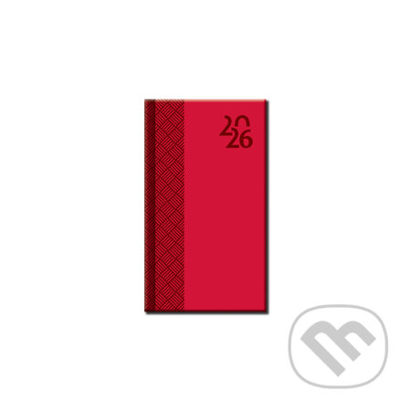 Mini diár VENETIA 2026 (červený) (Spektrum grafik). Spektrum grafik, 2025 Mini diár VENETIA 2026 (červený) (Spektrum grafik). Spektrum grafik, 2025