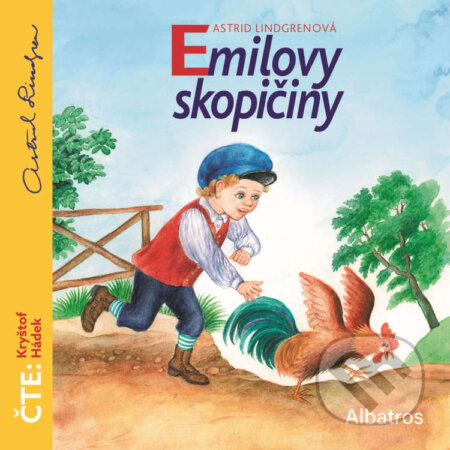 Audiokniha: Emilovy skopičiny (Astrid Lindgrenová). Albatros SK, 2025 Audiokniha: Emilovy skopičiny (Astrid Lindgrenová). Albatros SK, 2025
