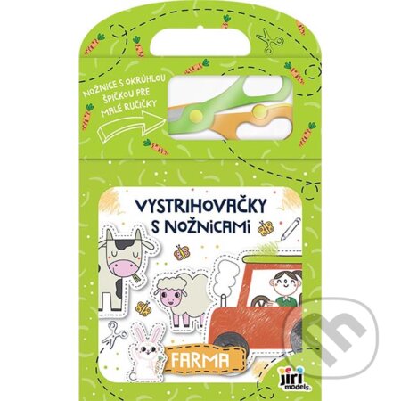 Kniha: Vystrihovačky s nožnicami: Farma (Jiri Models SK). Jiri Models SK, 2025 Kniha: Vystrihovačky s nožnicami: Farma (Jiri Models SK). Jiri Models SK, 2025