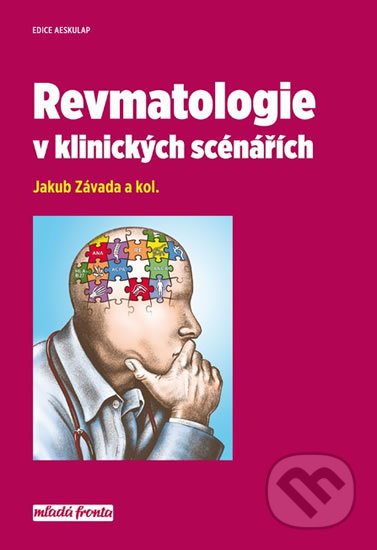 Kniha: Revmatologie v klinických scénářích (Jakub Závada). Mladá fronta, 2018 Kniha: Revmatologie v klinických scénářích (Jakub Závada). Mladá fronta, 2018