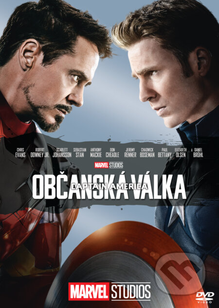 Film: Captain America: Občanská válka (Anthony Russo a Joe Russo) (DVD). Magicbox, 2018 Film: Captain America: Občanská válka (Anthony Russo a Joe Russo) (DVD). Magicbox, 2018