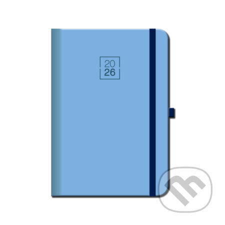 Týždenný diár s gumkou FLORENCIA 2026 (belasý) (Spektrum grafik). Spektrum grafik, 2025 Týždenný diár s gumkou FLORENCIA 2026 (belasý) (Spektrum grafik). Spektrum grafik, 2025