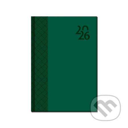 Denný diár VENETIA 2026 (zelený) (Spektrum grafik). Spektrum grafik, 2025 Denný diár VENETIA 2026 (zelený) (Spektrum grafik). Spektrum grafik, 2025