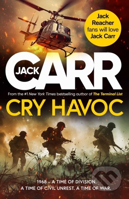 Kniha: Cry Havoc (Jack Carr). Simon & Schuster, 2025 Kniha: Cry Havoc (Jack Carr). Simon & Schuster, 2025