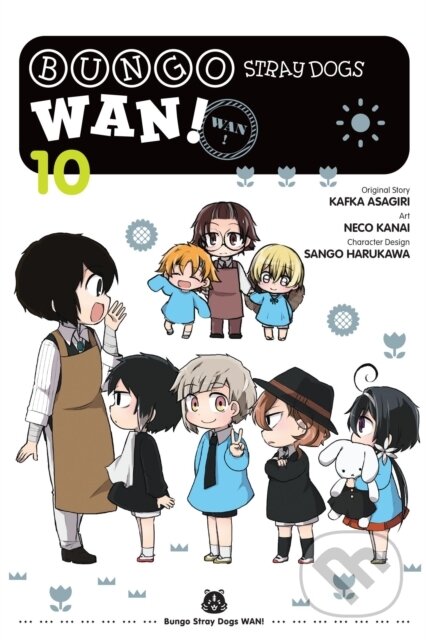 Kniha: Bungo Stray Dogs: Wan!, Vol. 10 (Kafka Asagiri, Sango Harukawa a Neco Kanai). Yen Press, 2025 Kniha: Bungo Stray Dogs: Wan!, Vol. 10 (Kafka Asagiri, Sango Harukawa a Neco Kanai). Yen Press, 2025