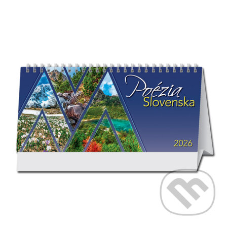 Stolový kalendár Poézia Slovenska 2026 (Spektrum grafik). Spektrum grafik, 2025 Stolový kalendár Poézia Slovenska 2026 (Spektrum grafik). Spektrum grafik, 2025