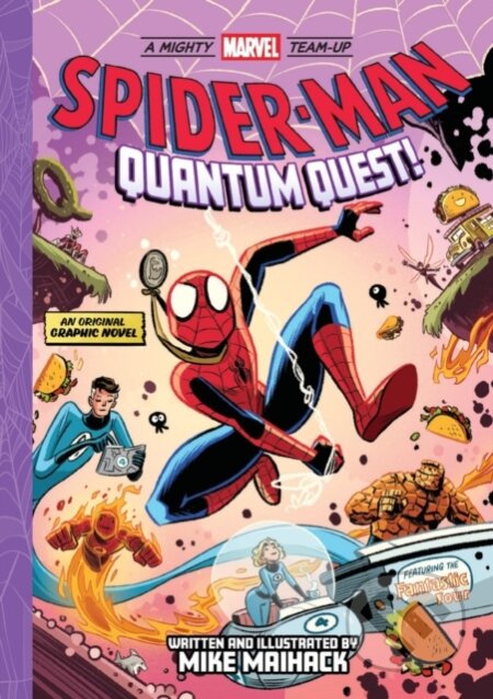 Kniha: Spider-Man: Quantum Quest! (Mike Maihack). ABRAMS, 2025 Kniha: Spider-Man: Quantum Quest! (Mike Maihack). ABRAMS, 2025