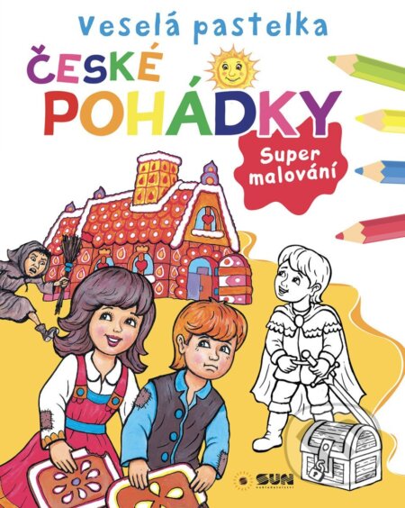 Kniha: Veselá pastelka České pohádky (SUN). SUN, 2025 Kniha: Veselá pastelka České pohádky (SUN). SUN, 2025