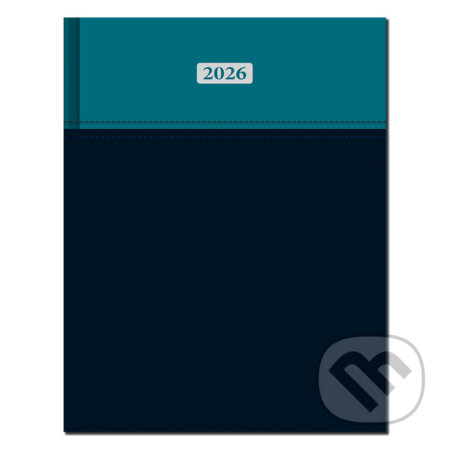 Manager diár MILANO 2026 (tyrkysovo-čierny) (Spektrum grafik). Spektrum grafik, 2025 Manager diár MILANO 2026 (tyrkysovo-čierny) (Spektrum grafik). Spektrum grafik, 2025