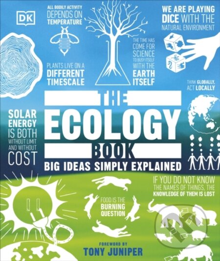 Kniha: The Ecology Book (DK). Dorling Kindersley, 2025 Kniha: The Ecology Book (DK). Dorling Kindersley, 2025