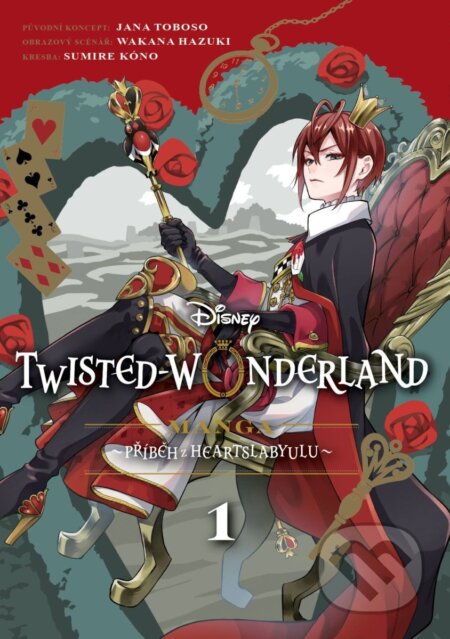 Kniha: Twisted Wonderland 1 (Wakana Hazuki a Yana Toboso). Crew, 2025 Kniha: Twisted Wonderland 1 (Wakana Hazuki a Yana Toboso). Crew, 2025