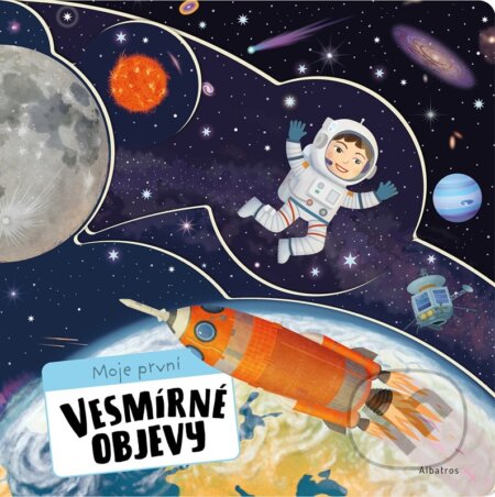 Kniha: Moje první vesmírné objevy (Oldřich Růžička). Albatros CZ, 2025 Kniha: Moje první vesmírné objevy (Oldřich Růžička). Albatros CZ, 2025