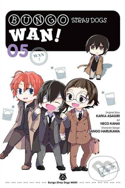Kniha: Bungo Stray Dogs: Wan!, Vol. 5 (Kafka Asagiri, Sango Harukawa, Neco Kanai a Kevin Gifford). , 2023 Kniha: Bungo Stray Dogs: Wan!, Vol. 5 (Kafka Asagiri, Sango Harukawa, Neco Kanai a Kevin Gifford). , 2023