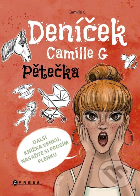 Kniha: Deníček Camille G: Pětečka (Camille G). CPRESS, 2025 Kniha: Deníček Camille G: Pětečka (Camille G). CPRESS, 2025