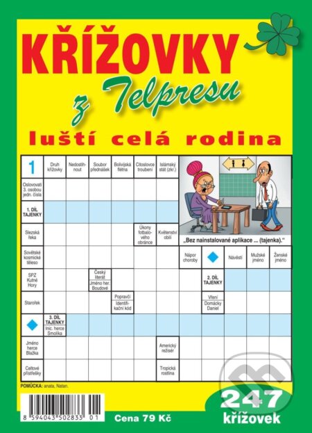 Křížovky z Telpresu luští celá rodina - 247 křížovek 2/2025 (Telpres). Telpres, 2025 Křížovky z Telpresu luští celá rodina - 247 křížovek 2/2025 (Telpres). Telpres, 2025