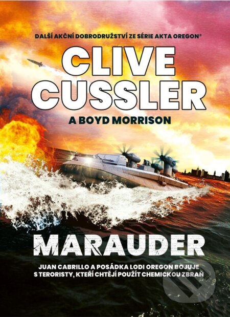 Kniha: Marauder (Clive Cussler). CPRESS, 2025 Kniha: Marauder (Clive Cussler). CPRESS, 2025