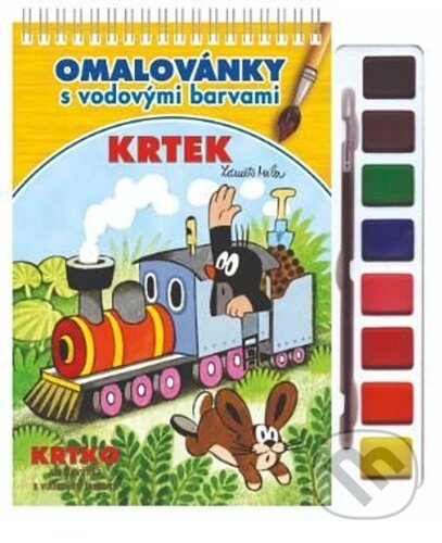 Omalovánky s vodovými barvami a štětcem: Krtek (Akim). Akim, 2025 Omalovánky s vodovými barvami a štětcem: Krtek (Akim). Akim, 2025