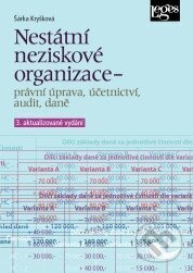 Kniha: Nestátní neziskové organizace - právní úprava, účetnictví, audit, daně (Šárka Kryšková). Leges, 2025 Kniha: Nestátní neziskové organizace - právní úprava, účetnictví, audit, daně (Šárka Kryšková). Leges, 2025
