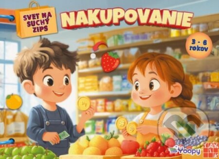 Kniha: Svet na suchý zips - Nakupovanie (Taktik). Taktik, 2025 Kniha: Svet na suchý zips - Nakupovanie (Taktik). Taktik, 2025